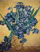Still Life with Irises Vincent Van Gogh